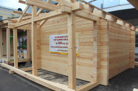 Возведение сборного дома из бруса