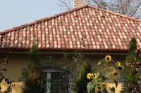 Цементно-песчаная черепица