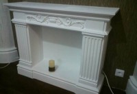 Фальш камин из гипсокартона